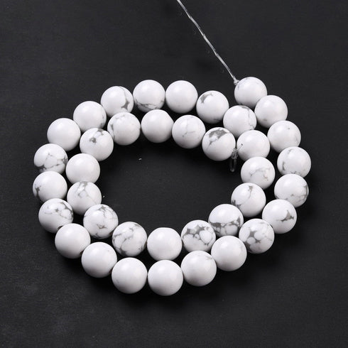 Synthetic Howlite Round 10mm